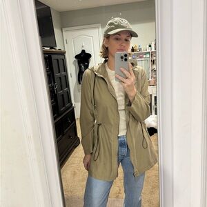 Harve Benard Olive Utility Jacket